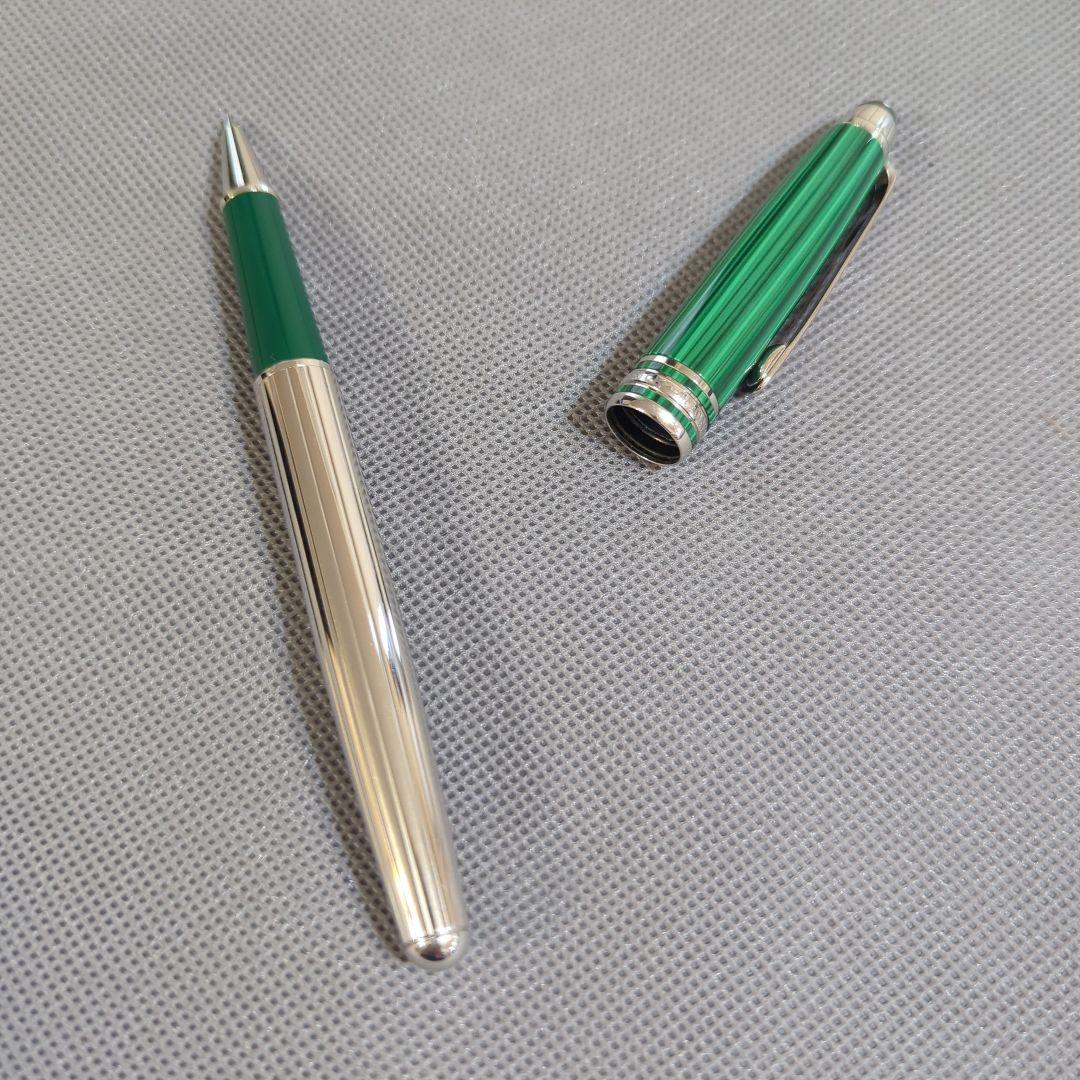 モンブラン　マイスターシュテュック　ローラーボール「ニコライI世 マラカイト」