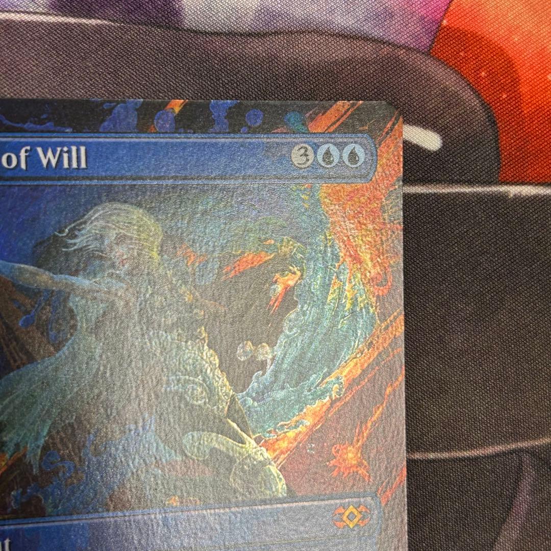 【英語Foil】ボーダーレス《意志の力/Force of Will》[2XM]