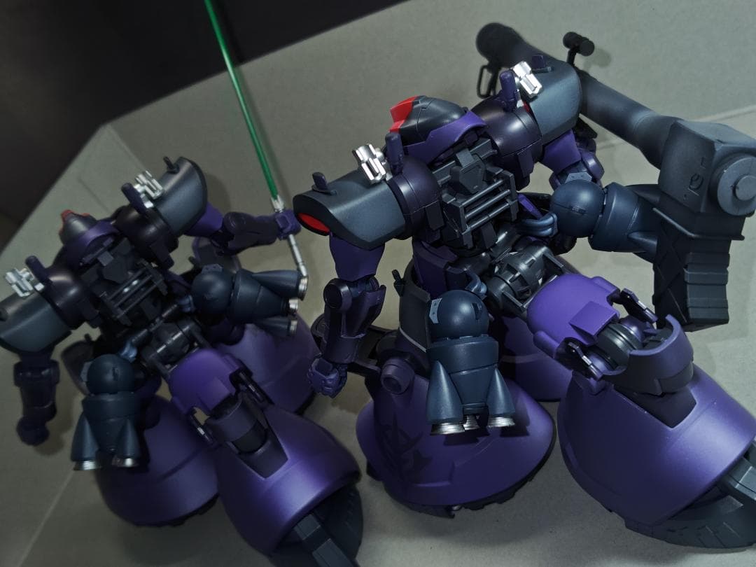 マ*サ様 HG-リックドム（GQ）ガイア機/オルテガ機全塗装完成品2