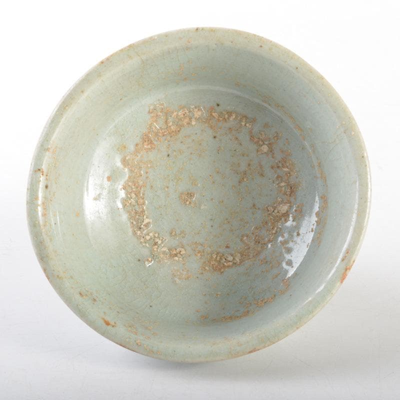 朝鮮美術 李朝 高麗白磁 高足杯 N 5232