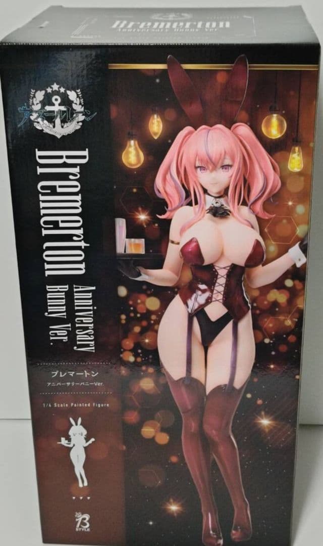 新品未開封　アズールレーン　ブレマートン　 アニバーサリーバニー フィギュア