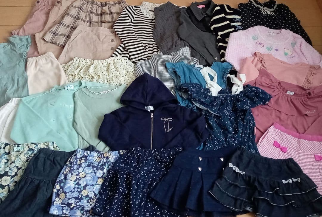 大量セット33点　一着400円　anyFAM　女の子130㎝～まとめ売り