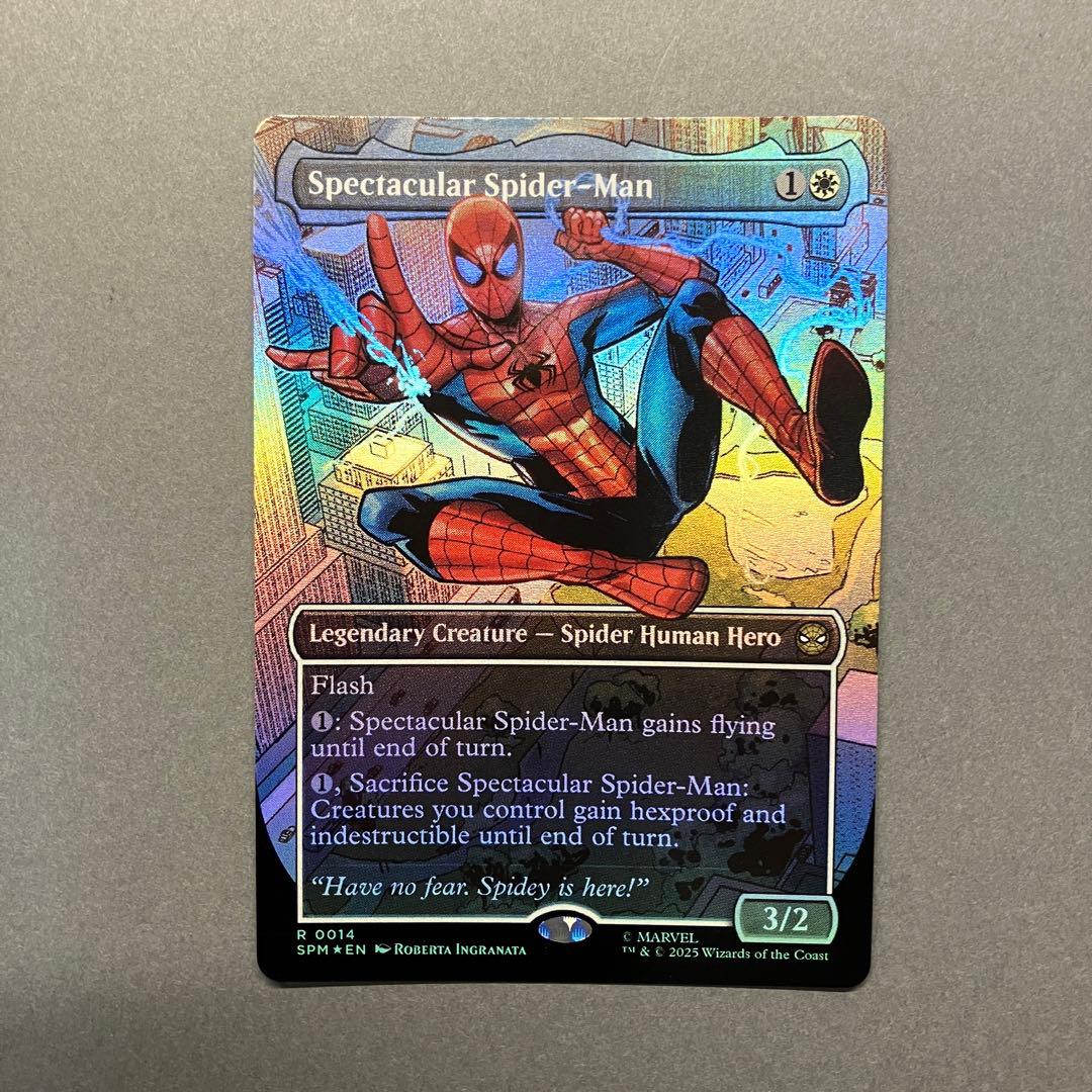 MTG スペクタキュラー・スパイダーマン 英語 ボーダーレス Foil ②