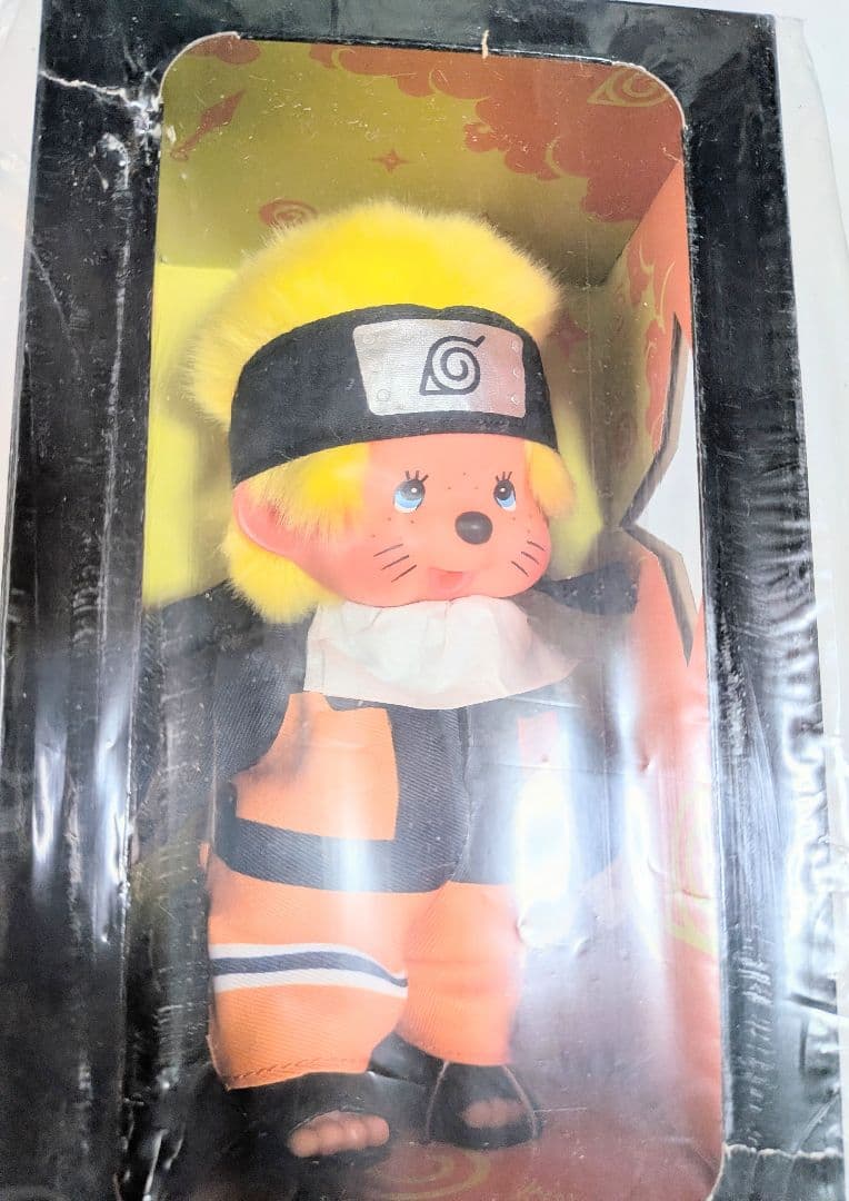 NARUTO ナルト もんちっち ぬいぐるみ 傷あり