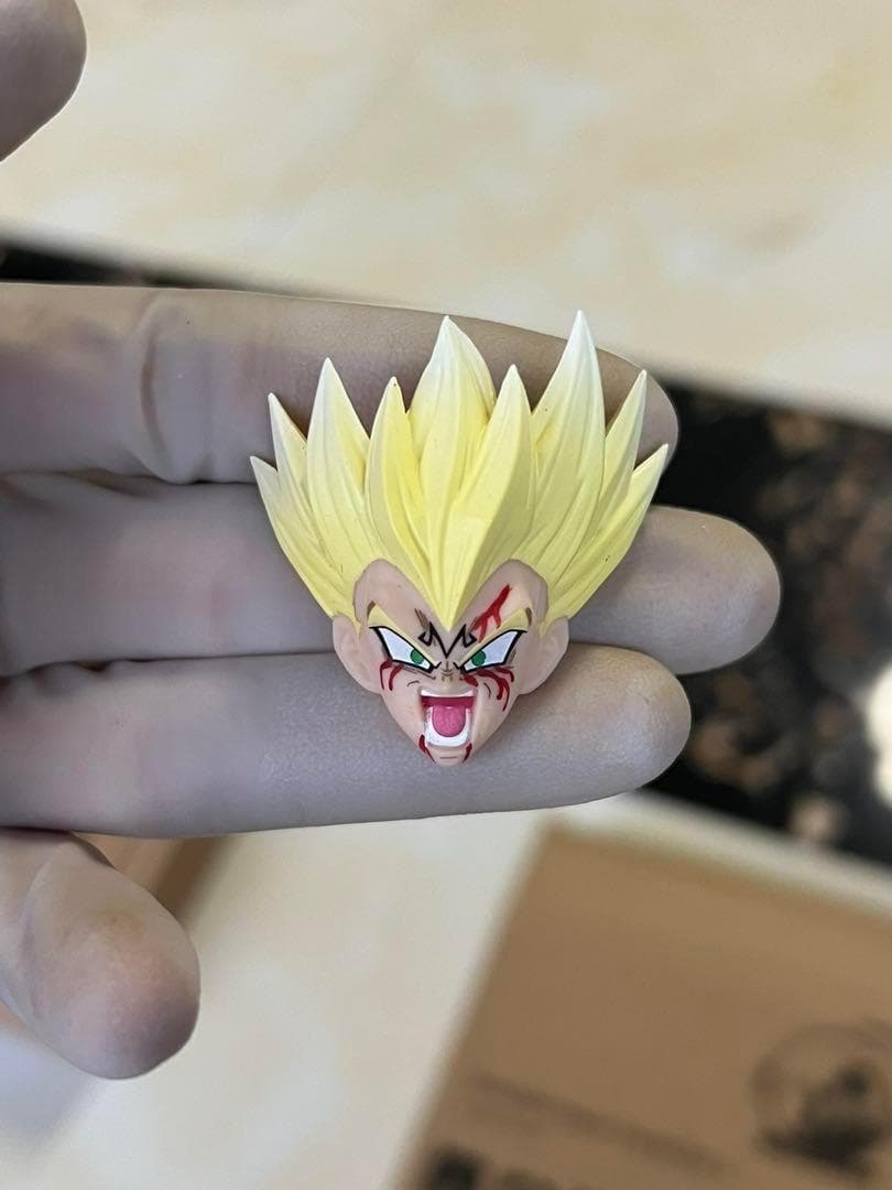 s.h.figuarts 魔人ベジータ ヘッドパーツセット A 流血.ver