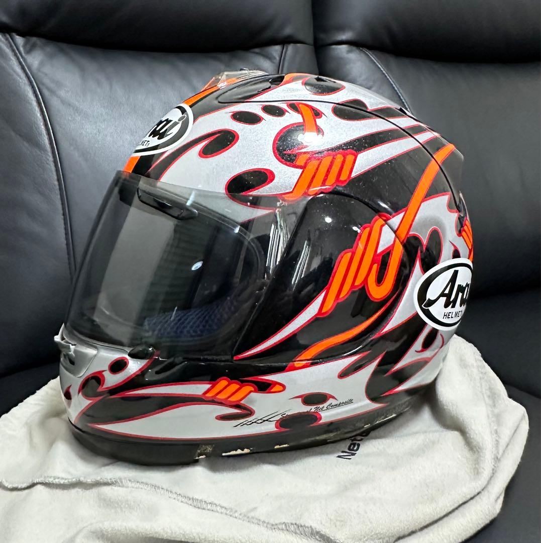 Arai RX-7 RR4 ヘルメット Mサイズ（内装Lフィット・中古）