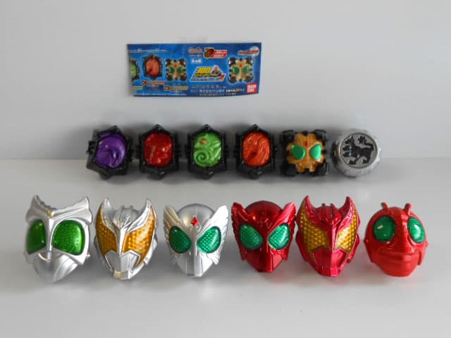 仮面にゃいだー その1 全4種フルコンプ 仮面ライダー 1弾 仮面にゃいだ