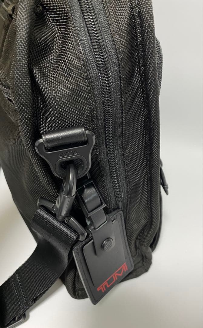 【値下げ】⑪✨TUMI ✨トゥミ ビジネスバッグ アルファ3 ブラック ポーチ付