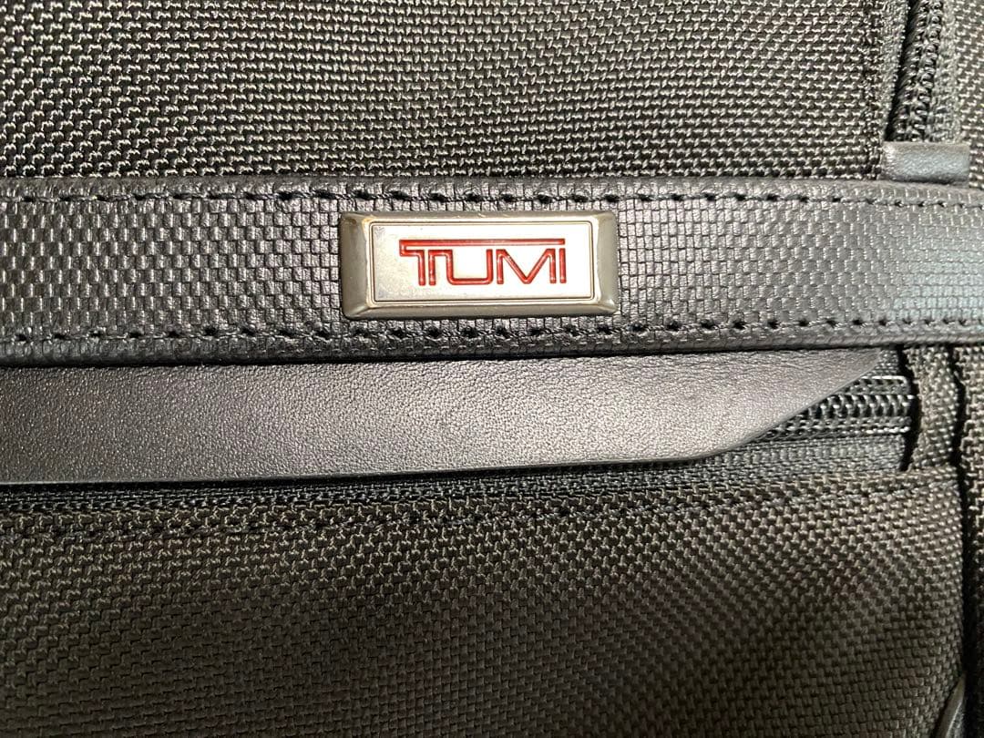 【値下げ】⑪✨TUMI ✨トゥミ ビジネスバッグ アルファ3 ブラック ポーチ付