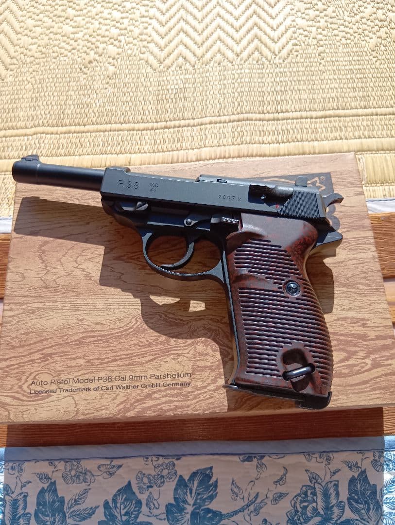 マルゼン P38 ガスガン ABS樹脂製安全出力基準適合製品ＪＡＳＧ