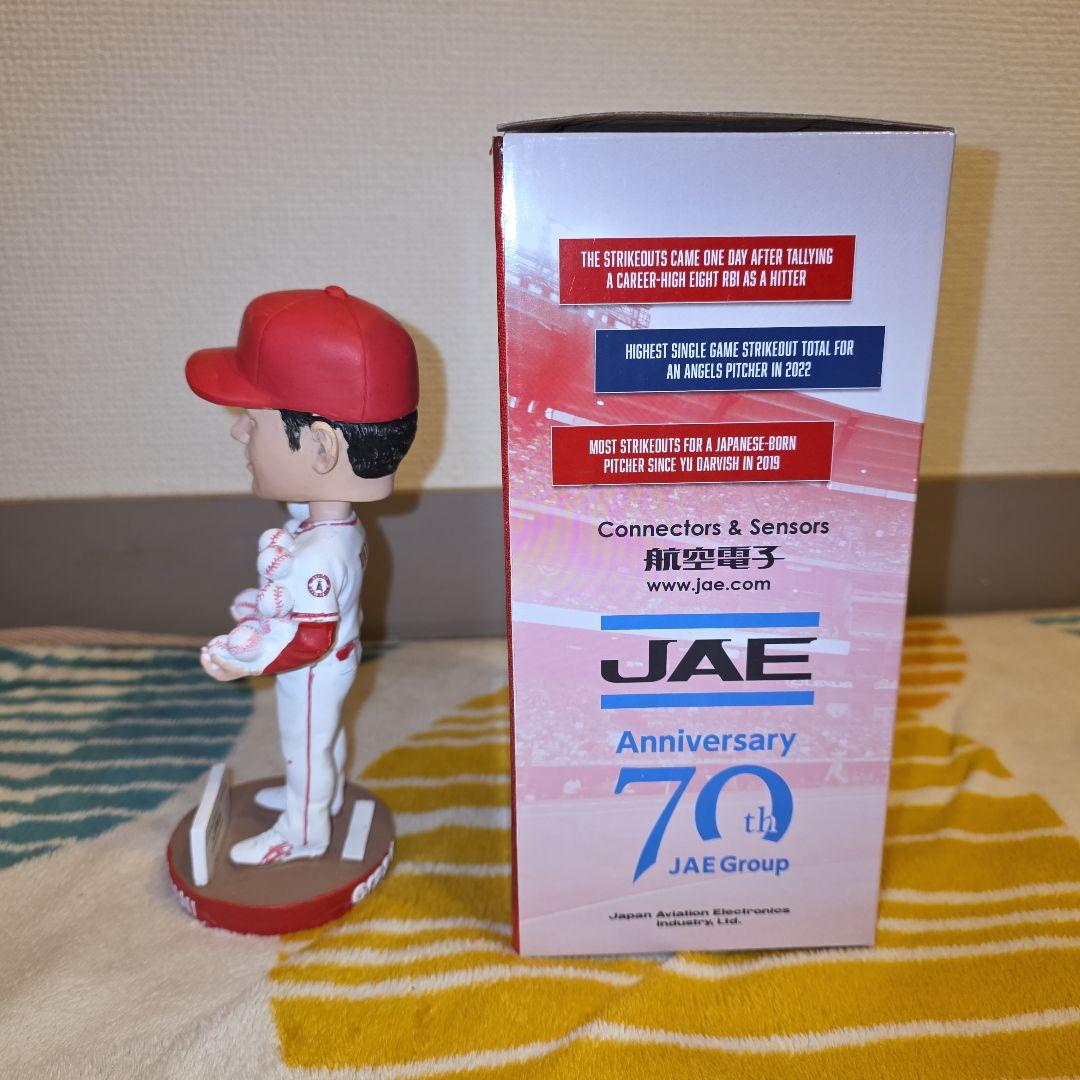 大谷翔平 13K strikeouts ボブルヘッド 人形 航空電子 JAE