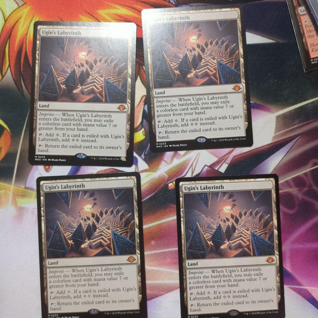 ウギンの迷宮 Ugin's Labyrinth 4枚セット MTG 英語 ウギンの迷宮