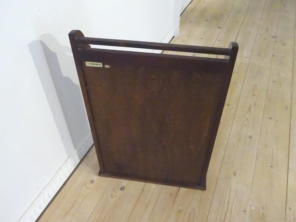 北海道民芸家具　ホクミン　マガジンラック　スリッパラック　飾り棚　古民家家具