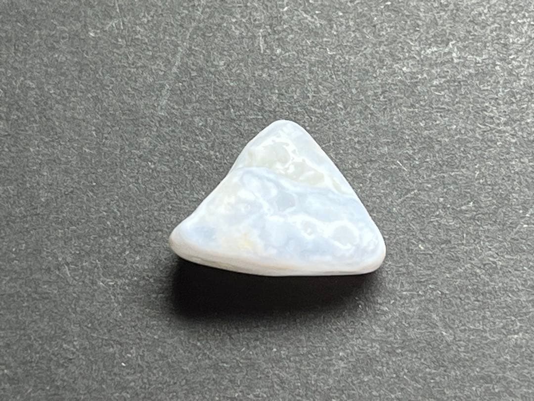 福井県産 天然ブルーカルセドニー 青めのう 国産鉱物 標本 原石