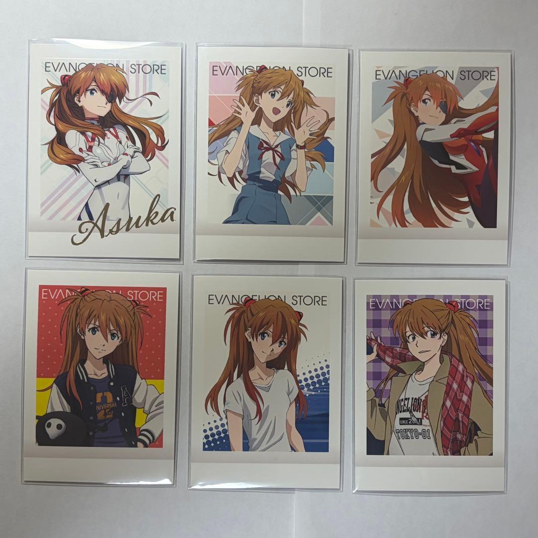 エヴァンゲリオン アスカ ぱしゃこれ 箔押し レア - メルカリ