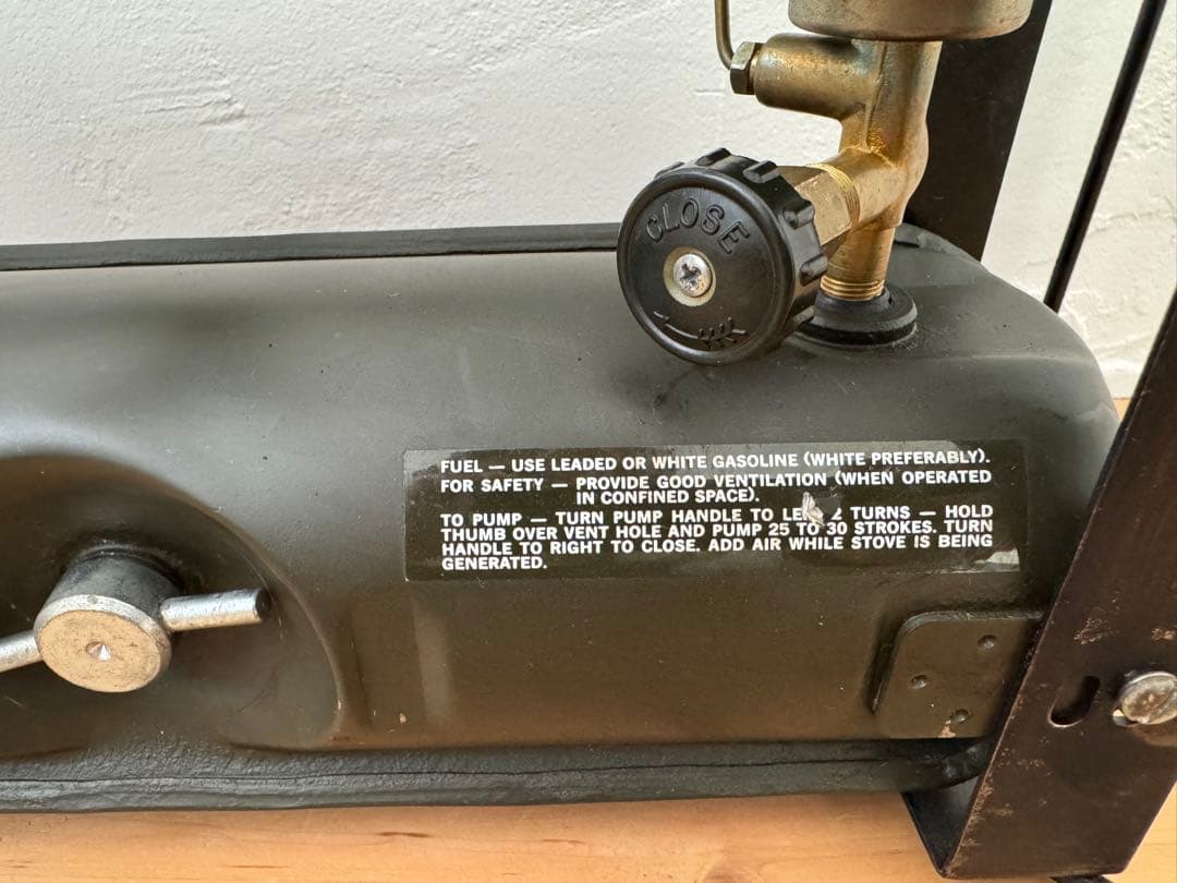 ケ*ウ様 US SMP 1980 STOVE GASOLINE BURNER