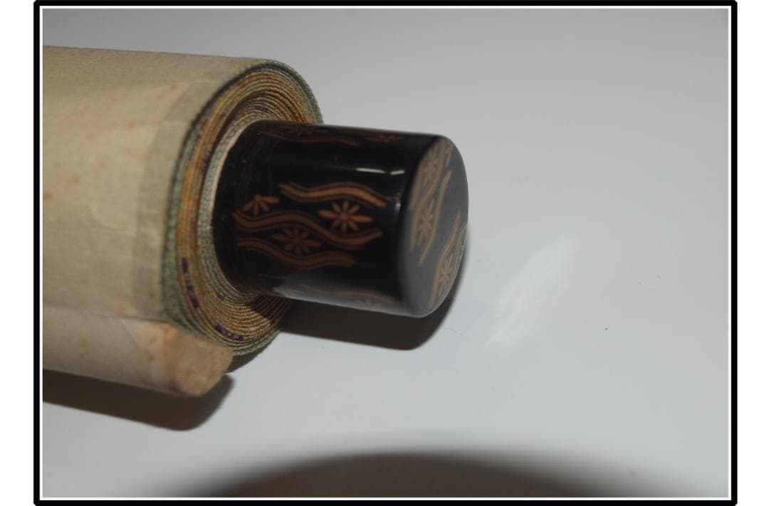 中国古美術 時代の掛軸 書道筆保証 日本 X1166C16-4