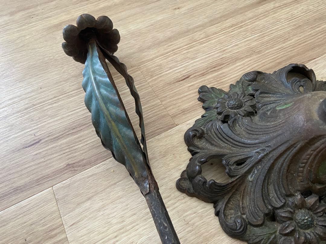 アンティーク 鳥籠ハンガー 100年前 シャビーシック