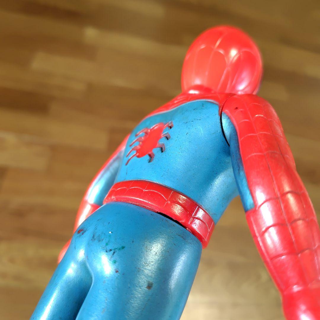 レア品・当時物】スパイダーマン ソフビ 1978年 東映 - メルカリ
