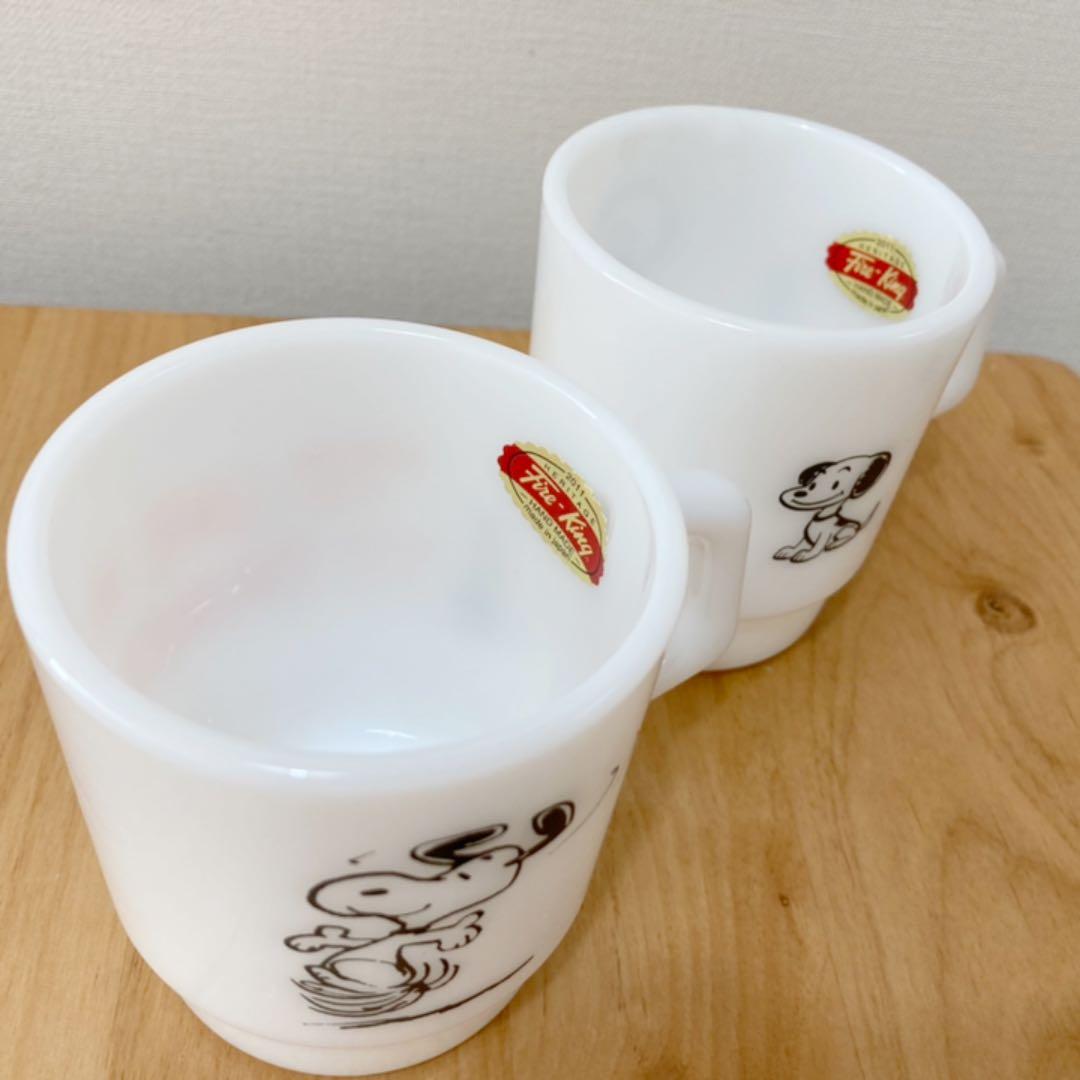 2個セット】ファイヤーキング スヌーピーミュージアム限定マグカップ
