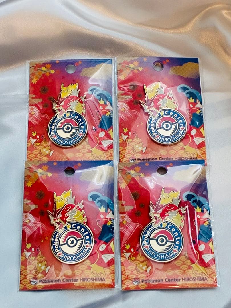 最安値❣️ポケモンセンターヒロシマ 限定 ギャラドス ロゴピンズ 12点