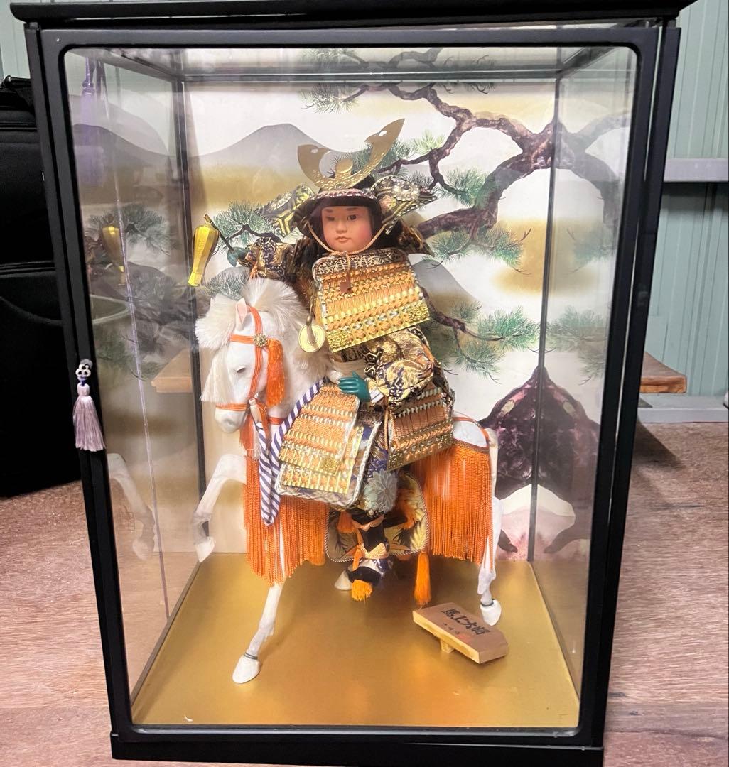 楠立赤不動明王70cm濃彩切金 #072