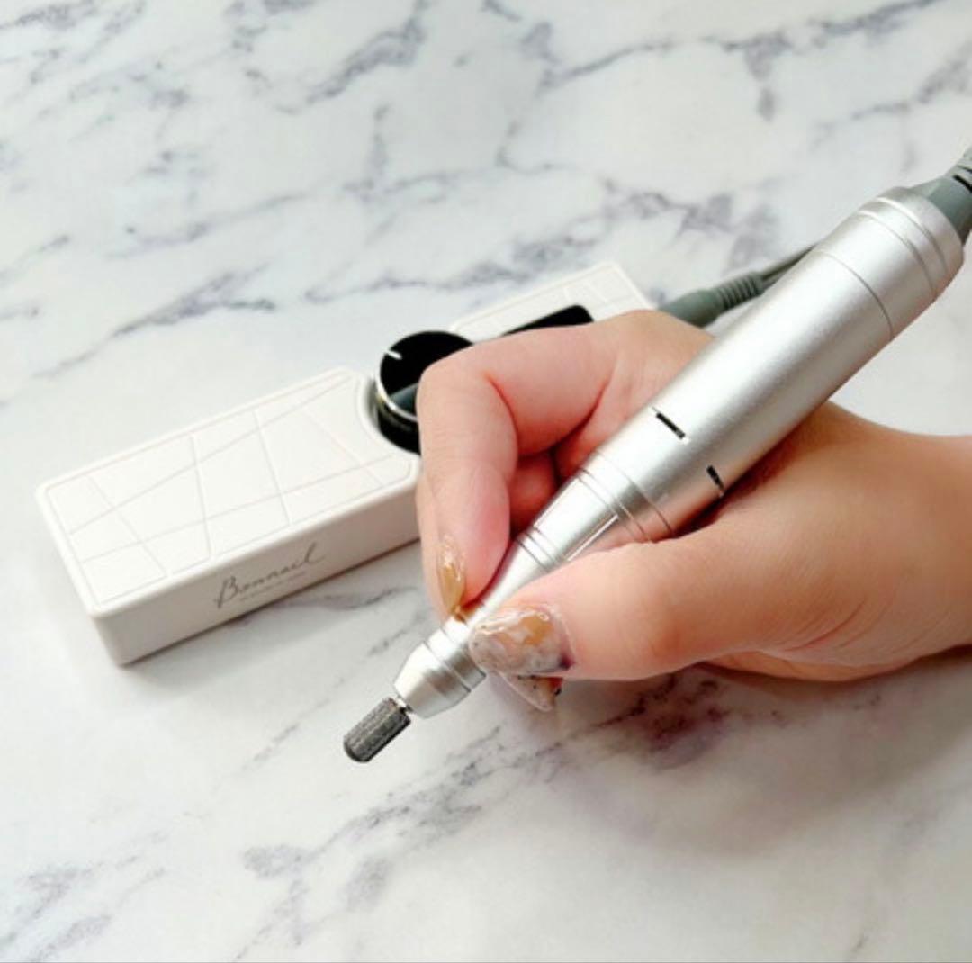 美品　ボンネイル　ポータブル　ネイルマシン　コードレス　ネイルオフ　ビットセット