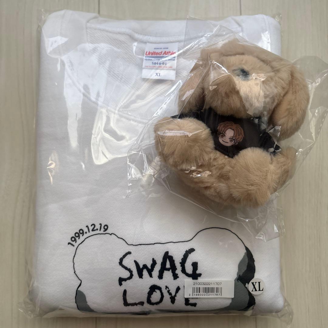 EIKU 永玖 バースデー 生誕 グッズ スウェット ぬいぐるみキーホルダー