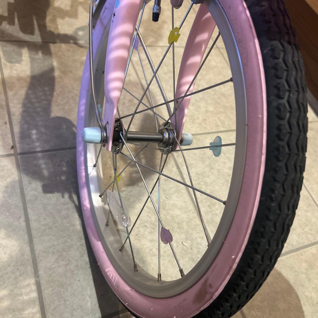 アイデス ゆめかわプリンセス自転車 18インチ ヘルメット プロテクター