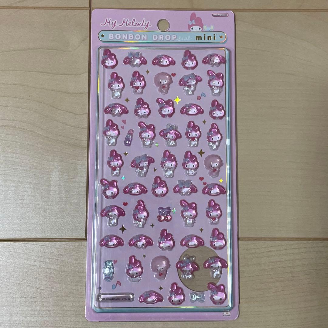 サンリオボンボンドロップシールミニ　6種類セット