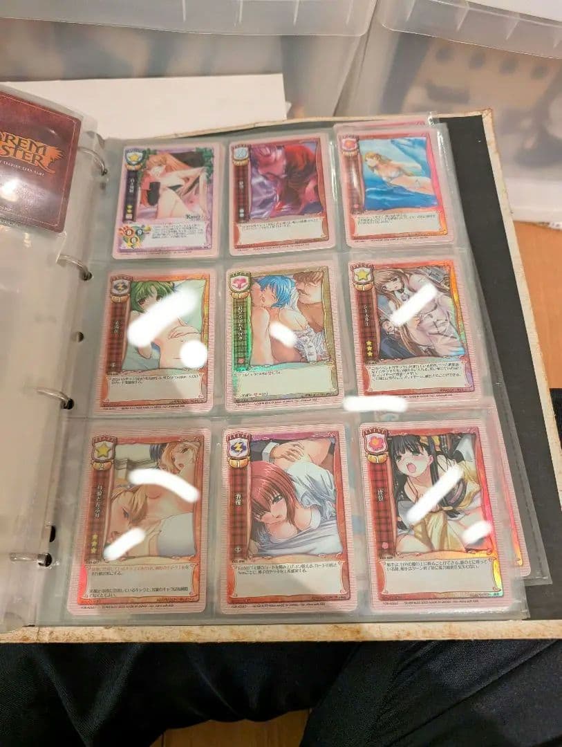 アリスソフト　トレーディングカード　ハーレムマスター　リセ　200枚以上