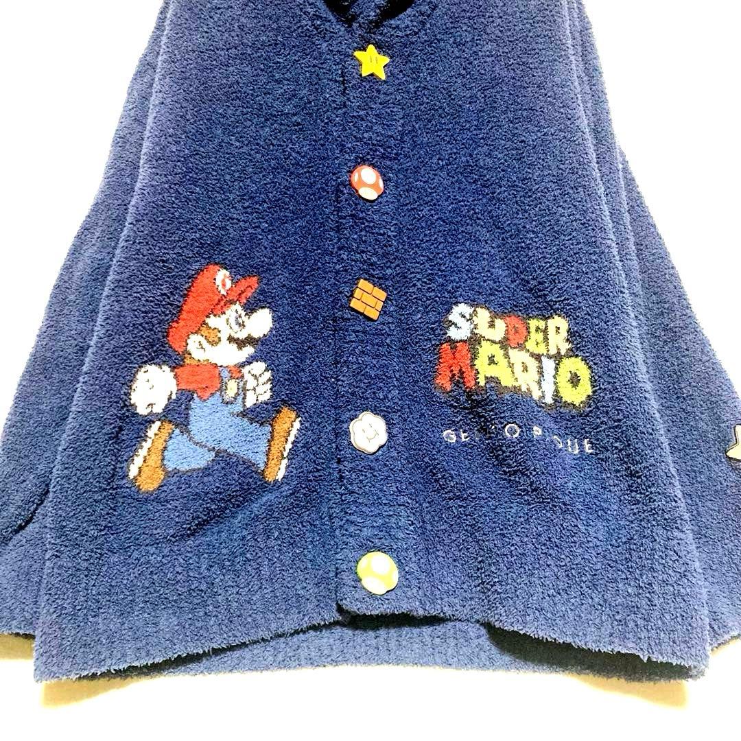 ジェラートピケ × マリオ ベビモコ カーディガン ユニセックス ルームウェア