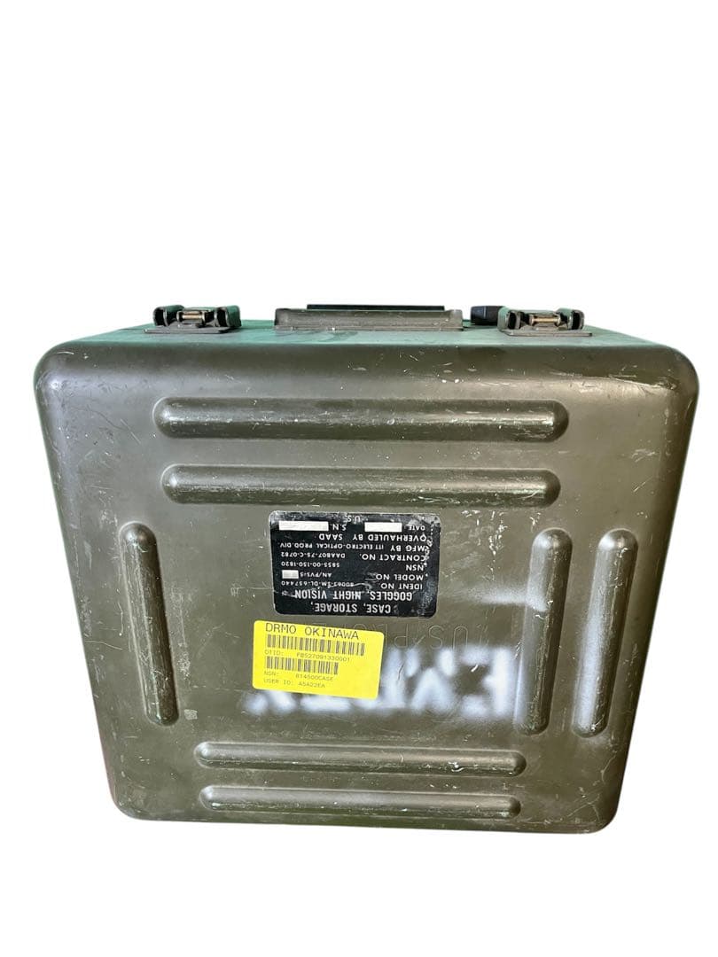 実物米軍 ZERO Corporation ナイトビジョンゴーグルケース 飛行士の