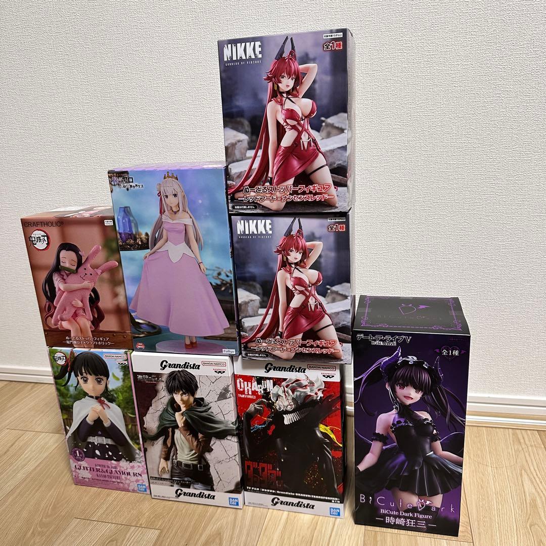 未開封】プライズフィギュア 8体まとめ売り - メルカリ