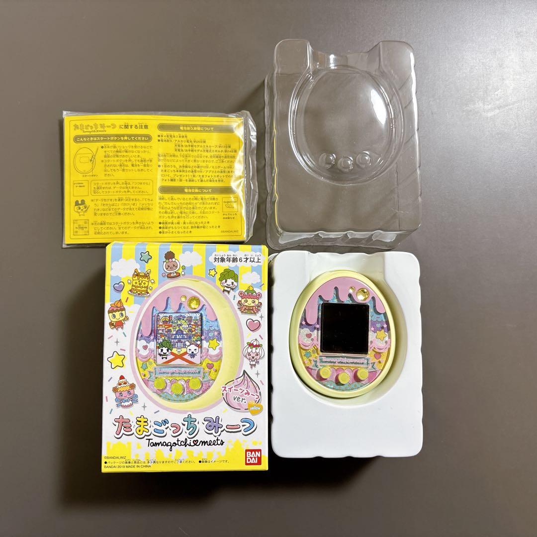 バンダイ たまごっちみーつ スイーツみーつver. イエロー 最