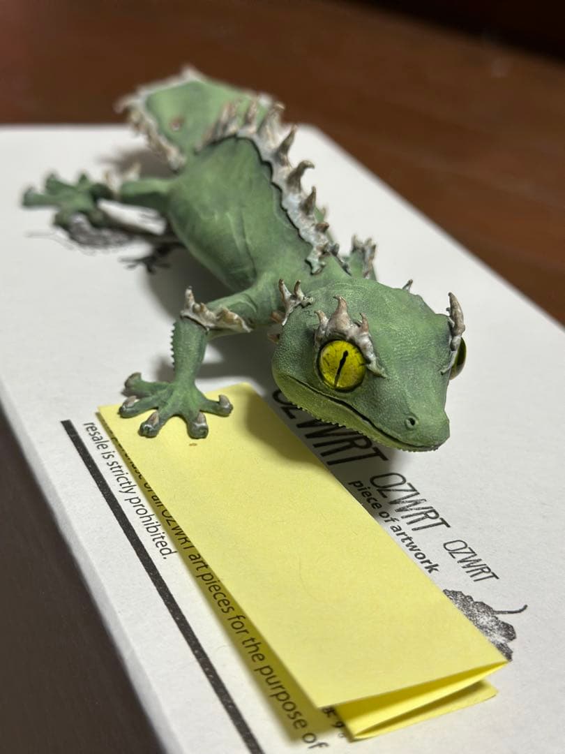 未開封品 OZWRT Agave Leaf Tailed Gecko 17cm