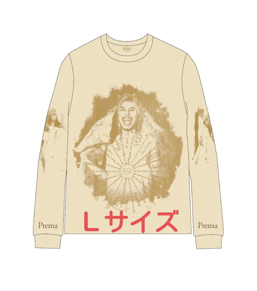 藤井風 Faded Prema Long Sleeve T-Shirt Lサイズ