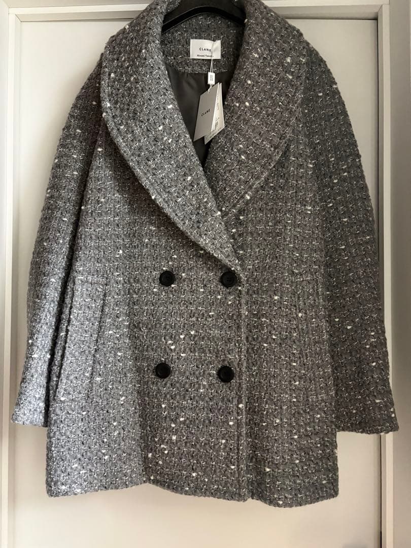 MINAMI TANAKA×CLANE OVER TWEED COAT 2サイズ