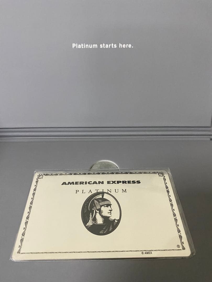 【最新版新品】アメリカンエキスプレス　プラチナカガミ　5枚セット