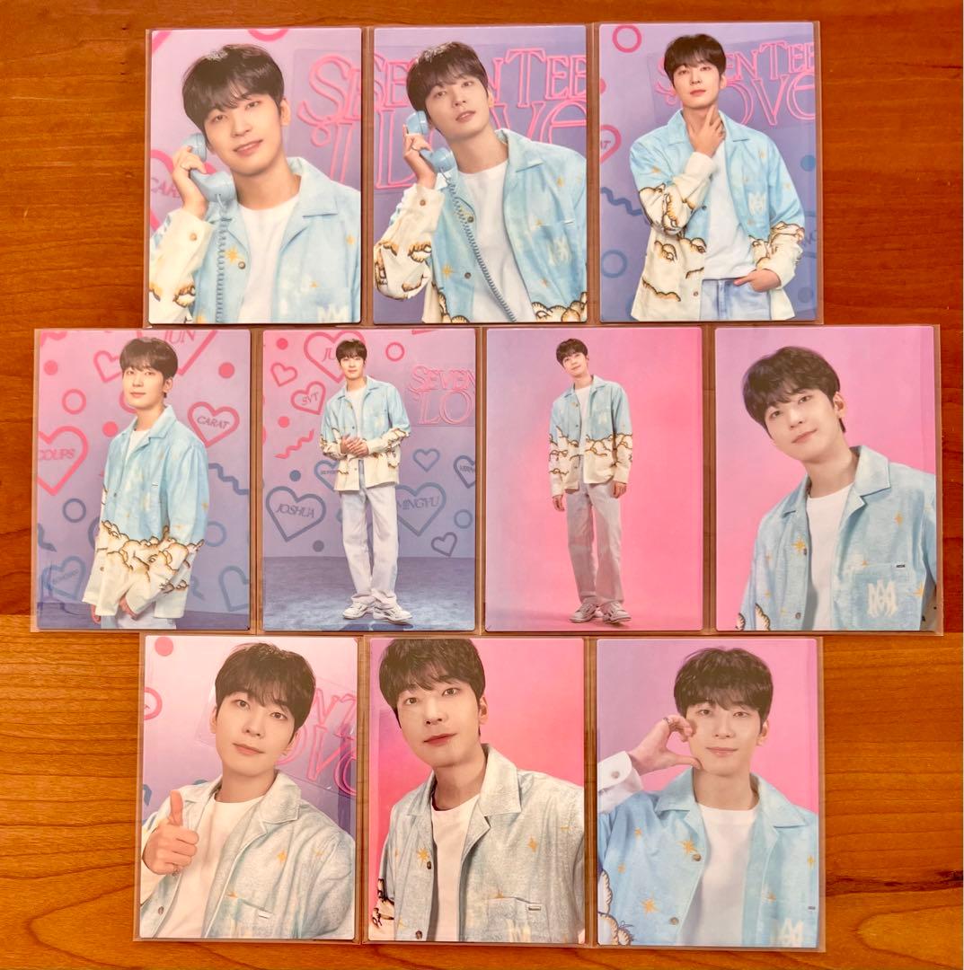 seventeen セブチ LOVE トレカ コンプリート ウォヌ - メルカリ