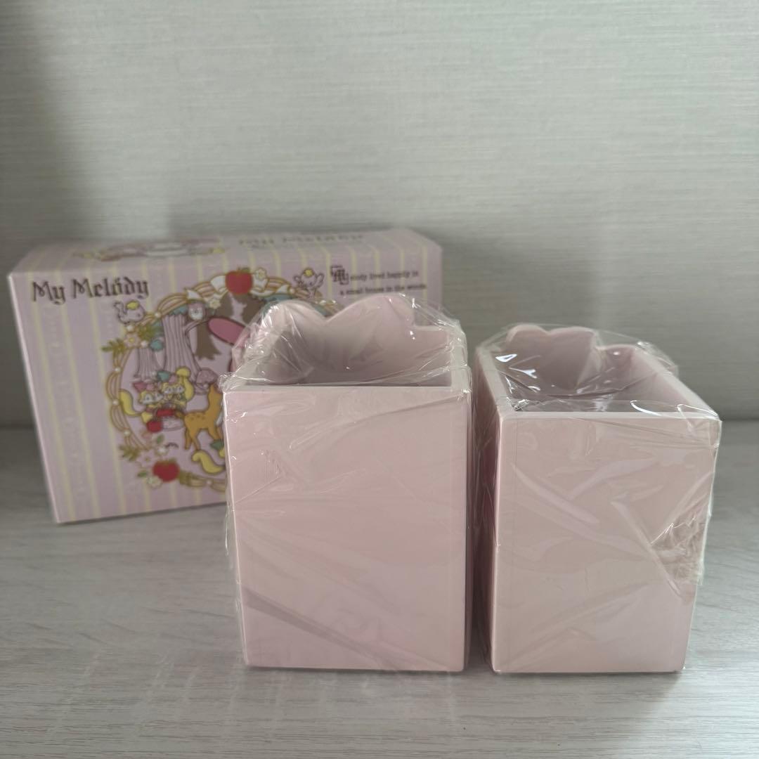 2012年 マイメロディ ブラシスタンド ストーリー サンリオ 木製