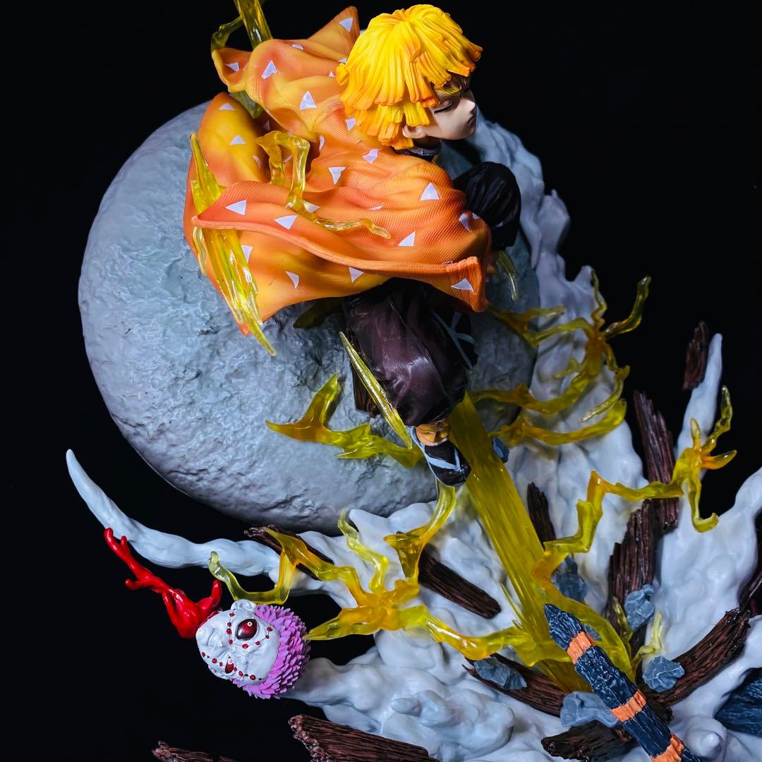 鬼滅の刃【我妻善逸 雷の呼吸 壱ノ型・霹靂一閃 六連】ジオラマ