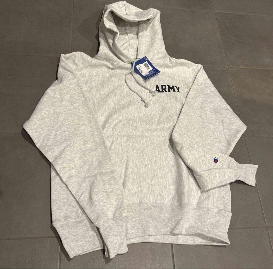 日本未発売 M ARMY CHAMPION リバースウィーブ パーカー