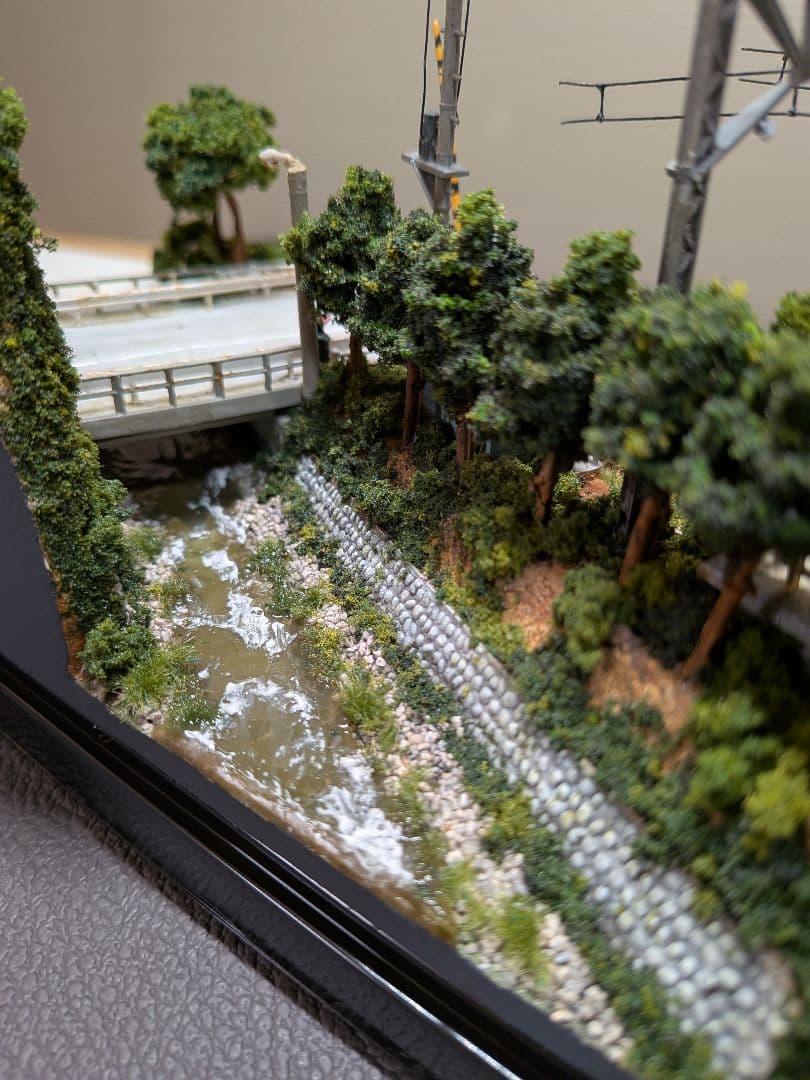 No.63鉄道Nゲージジオラマ車両、バス、車付き