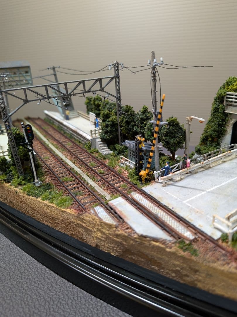 No.63鉄道Nゲージジオラマ車両、バス、車付き