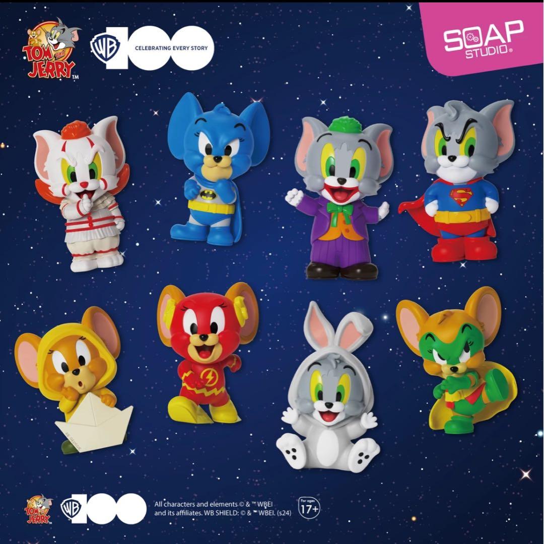 ワーナーブラザーズ トムとジェリー 100周年 フィギュア シークレット レア