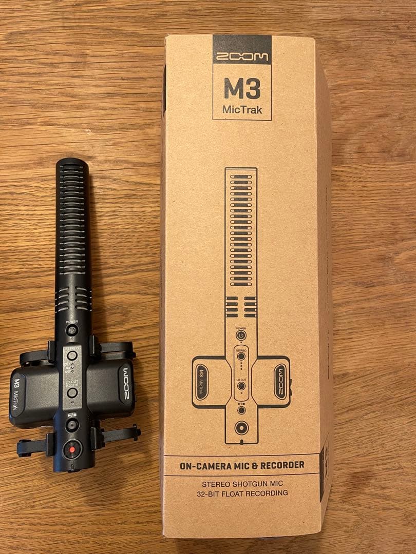 ZOOM M3 MicTrak モフモフつき