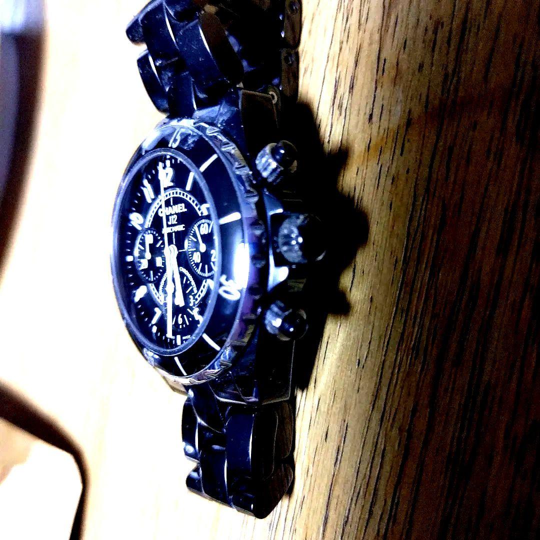 シャネル CHANEL J12 41mm クロノグラフ H0940 腕時計