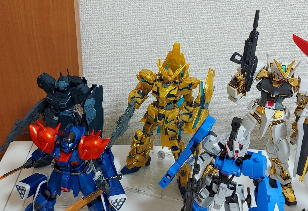 ガンプラ HG RG 1/100 19体セット 塗装済完成品 レアキット - メルカリ