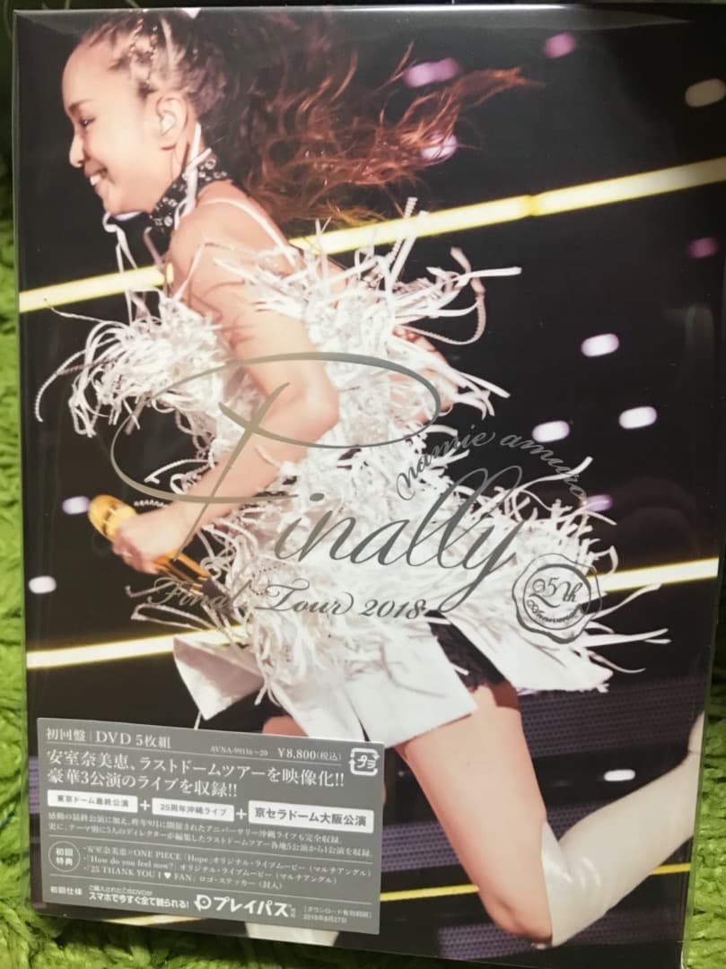 ラスト】安室奈美恵 Finally DVD 初回盤 京セラ大阪ドーム